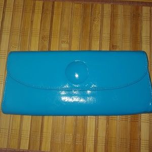 Hobo International turquoise wallet
